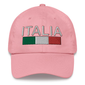 Italia Flag Bar Dad hat - Guidogear