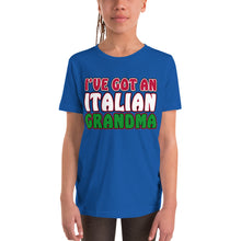 Load image into Gallery viewer, I've Got An Italian Grandma Youth Short Sleeve T-Shirt - Guidogear