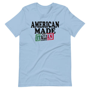 American Made Of Italian Parts Short-Sleeve Unisex T-Shirt - Guidogear