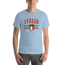 Load image into Gallery viewer, Italia Shield Short-Sleeve Unisex T-Shirt - Guidogear