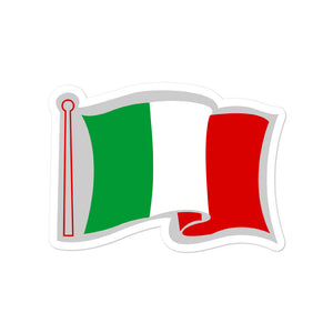 Italian Waving Flag stickers - Guidogear