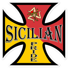 Load image into Gallery viewer, Sicilian Pride Bubble-free stickers - Guidogear