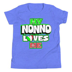 My Nonno Loves Me Youth Short Sleeve T-Shirt - Guidogear