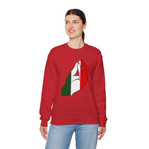 Italian Hand Gesture Unisex Heavy Blend™ Crewneck Sweatshirt