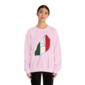 Italian Hand Gesture Unisex Heavy Blend™ Crewneck Sweatshirt