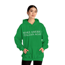 Load image into Gallery viewer, Make America Italian Again Unisex Heavy Blend™ Hooded Sweatshirt
