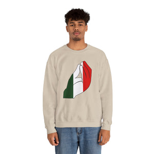 Italian Hand Gesture Unisex Heavy Blend™ Crewneck Sweatshirt