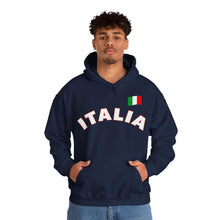 Load image into Gallery viewer, Italia With Flag Unisex Heavy Blend™ Hooded Sweatshirt
