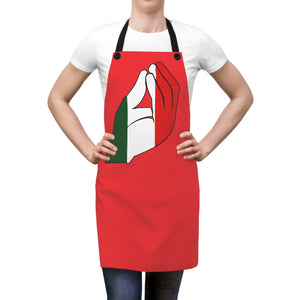 Italian Hand Gesture Apron