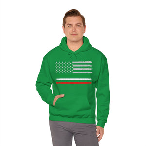 USA - Italian Flag Unisex Heavy Blend™ Hooded Sweatshirt