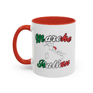 Marche Region Italian Accent Coffee Mug (11, 15oz)