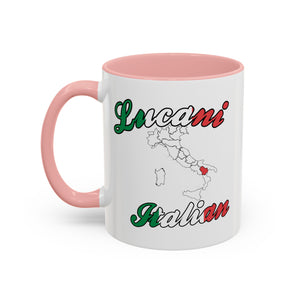 Lucani Region Italian Accent Coffee Mug (11, 15oz)