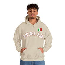 Load image into Gallery viewer, Italia With Flag Unisex Heavy Blend™ Hooded Sweatshirt
