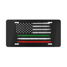 Load image into Gallery viewer, USA Italian Flag Vanity Plate
