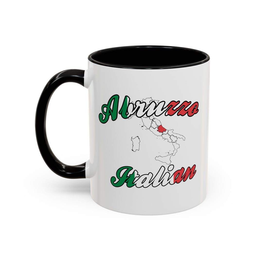 Abruzzo Region Italian Accent Coffee Mug (11, 15oz)