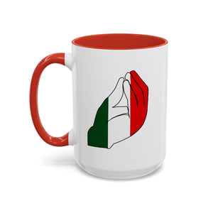 Italian Hand Gesture Accent Coffee Mug (11, 15oz)