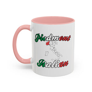 Piedmont Region Italian Accent Coffee Mug (11, 15oz)