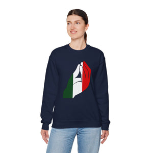 Italian Hand Gesture Unisex Heavy Blend™ Crewneck Sweatshirt