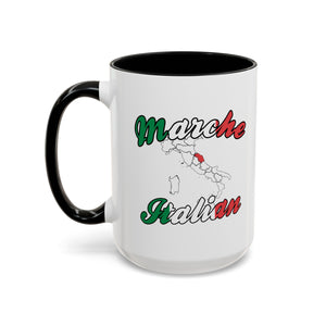 Marche Region Italian Accent Coffee Mug (11, 15oz)