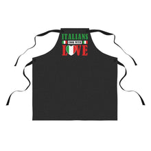 Load image into Gallery viewer, Italians Cook With Love Apron
