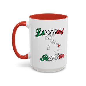 Lucani Region Italian Accent Coffee Mug (11, 15oz)