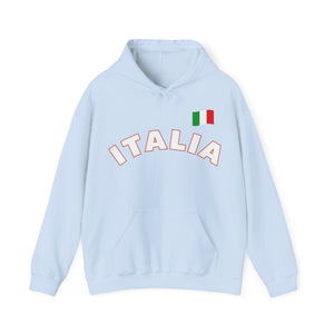 Italia With Flag Unisex Heavy Blend™ Hooded Sweatshirt