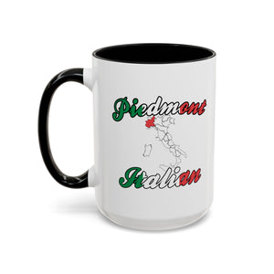 Piedmont Region Italian Accent Coffee Mug (11, 15oz)