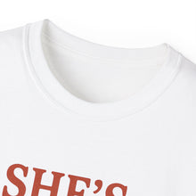 Load image into Gallery viewer, She&#39;s Italian, I&#39;m Just Here For The Cannoli T-shirt
