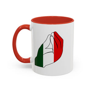 Italian Hand Gesture Accent Coffee Mug (11, 15oz)