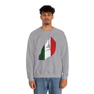 Italian Hand Gesture Unisex Heavy Blend™ Crewneck Sweatshirt