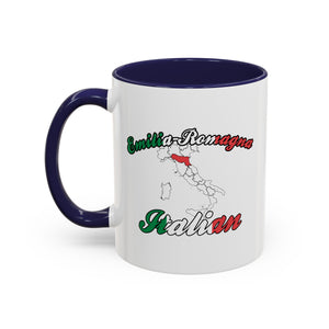 Emilia-Romagna Region Italian Accent Coffee Mug (11, 15oz)