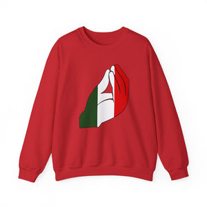 Italian Hand Gesture Unisex Heavy Blend™ Crewneck Sweatshirt