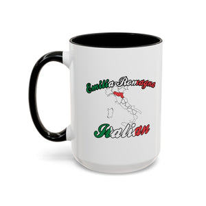 Emilia-Romagna Region Italian Accent Coffee Mug (11, 15oz)