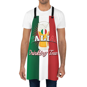 italian drinking team Apron