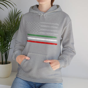 USA - Italian Flag Unisex Heavy Blend™ Hooded Sweatshirt