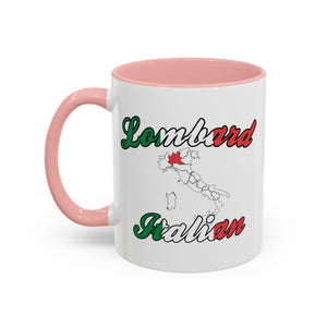 Lombard Region Italian Accent Coffee Mug (11, 15oz)