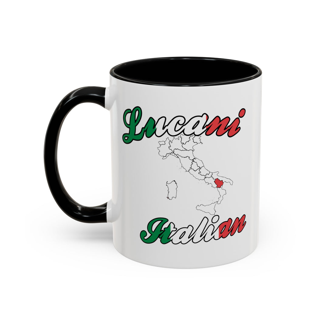 Lucani Region Italian Accent Coffee Mug (11, 15oz)