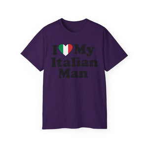 I Love My Italian Man T-Shirt