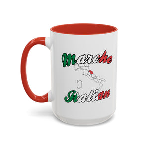 Marche Region Italian Accent Coffee Mug (11, 15oz)