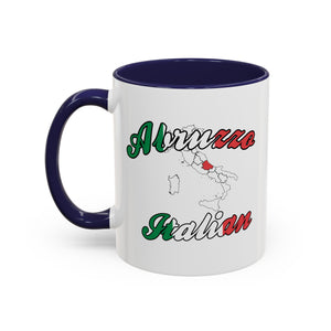 Abruzzo Region Italian Accent Coffee Mug (11, 15oz)