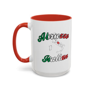 Abruzzo Region Italian Accent Coffee Mug (11, 15oz)