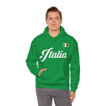 Load image into Gallery viewer, Italia Italian Flag Unisex Heavy Blend™ Hooded Sweatshirt
