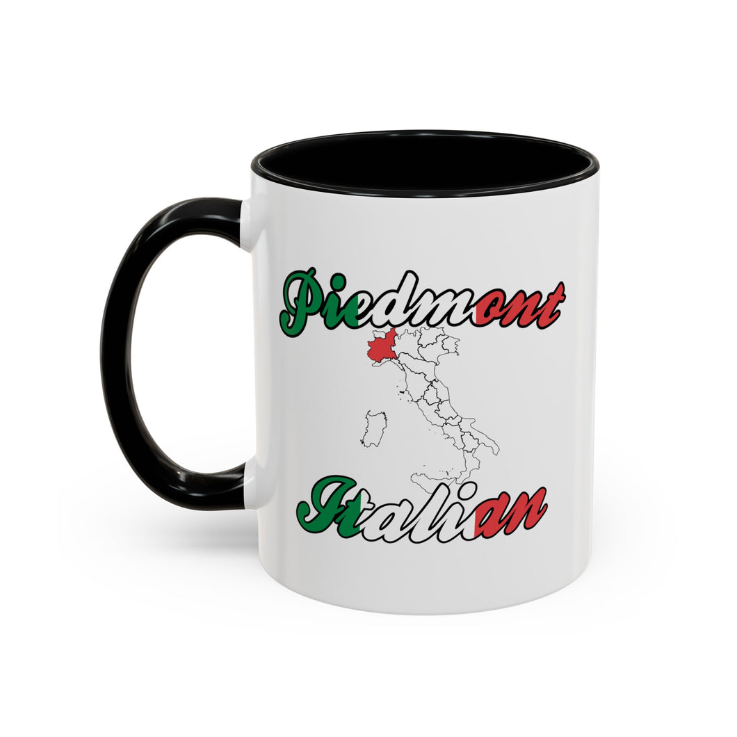 Piedmont Region Italian Accent Coffee Mug (11, 15oz)