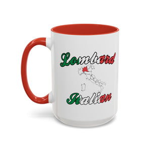 Lombard Region Italian Accent Coffee Mug (11, 15oz)