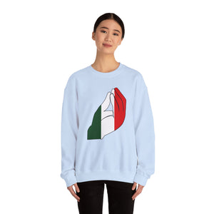 Italian Hand Gesture Unisex Heavy Blend™ Crewneck Sweatshirt