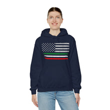 Load image into Gallery viewer, USA - Italian Flag Unisex Heavy Blend™ Hooded Sweatshirt
