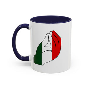 Italian Hand Gesture Accent Coffee Mug (11, 15oz)