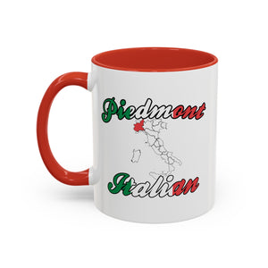 Piedmont Region Italian Accent Coffee Mug (11, 15oz)