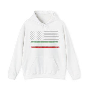 USA - Italian Flag Unisex Heavy Blend™ Hooded Sweatshirt