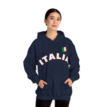 Load image into Gallery viewer, Italia With Flag Unisex Heavy Blend™ Hooded Sweatshirt
